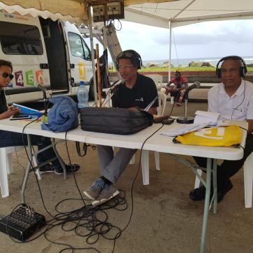 Tour Cycliste de Martinique 2018 : l'équipe Radio