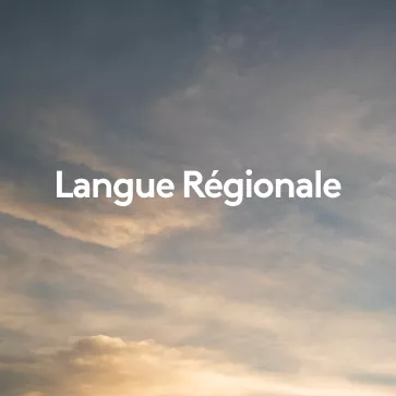 Rentrée septembre 2025 - Langue Régionale