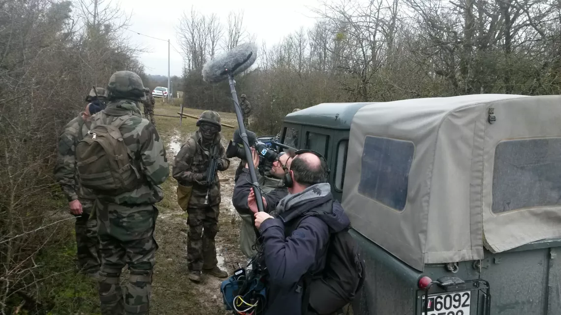 Tournage Apprenti soldat