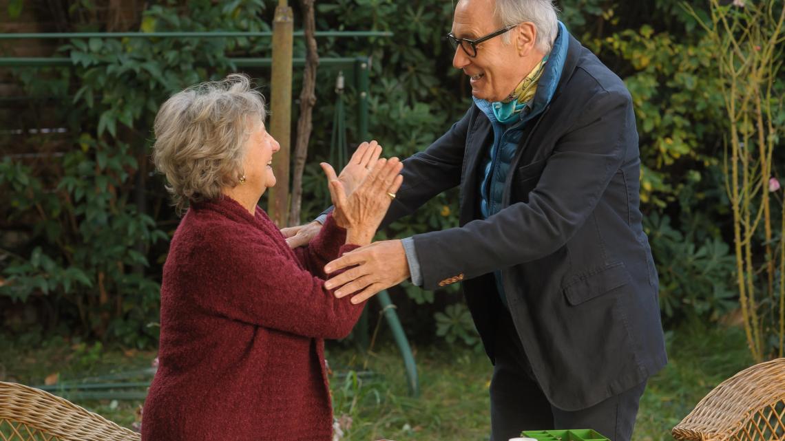 Marthe Villalonga (Mado) et Bernard Le Coq (Stan Vidal)