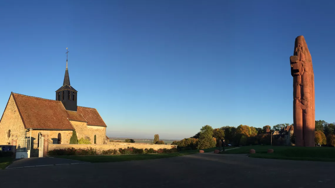 Monument de la Victoire dans les plaines de la Marne