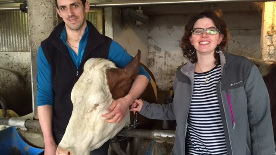 Nathalie Scallia et Julien