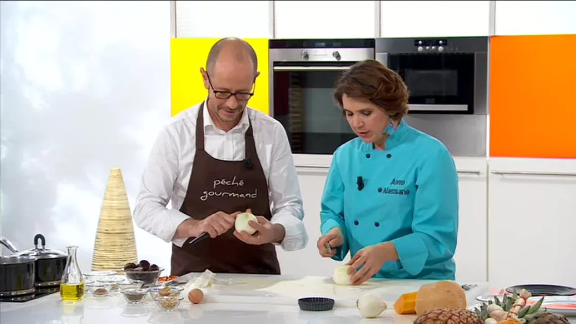Francis et Anne sur le plateau