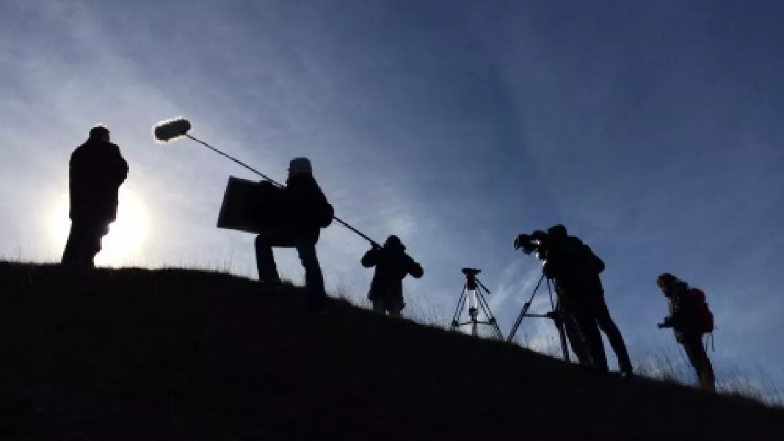Scène de Tournage