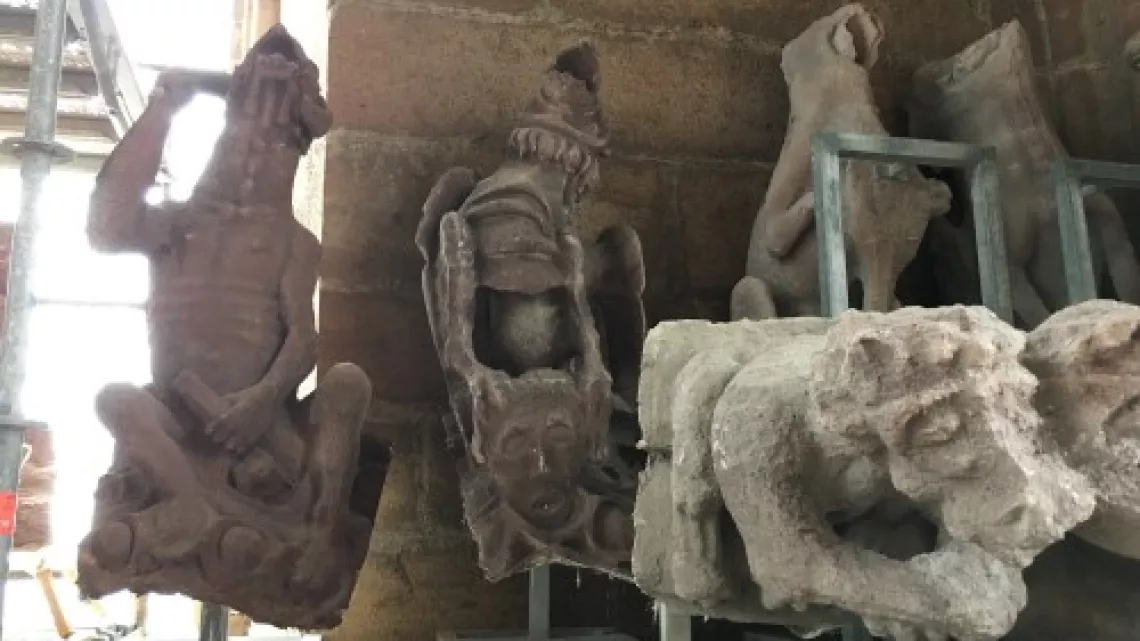 Gargouilles de la cathédrale de Rodez