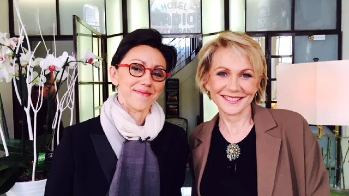 Odile et Caroline Mioche, Directrice du Radio