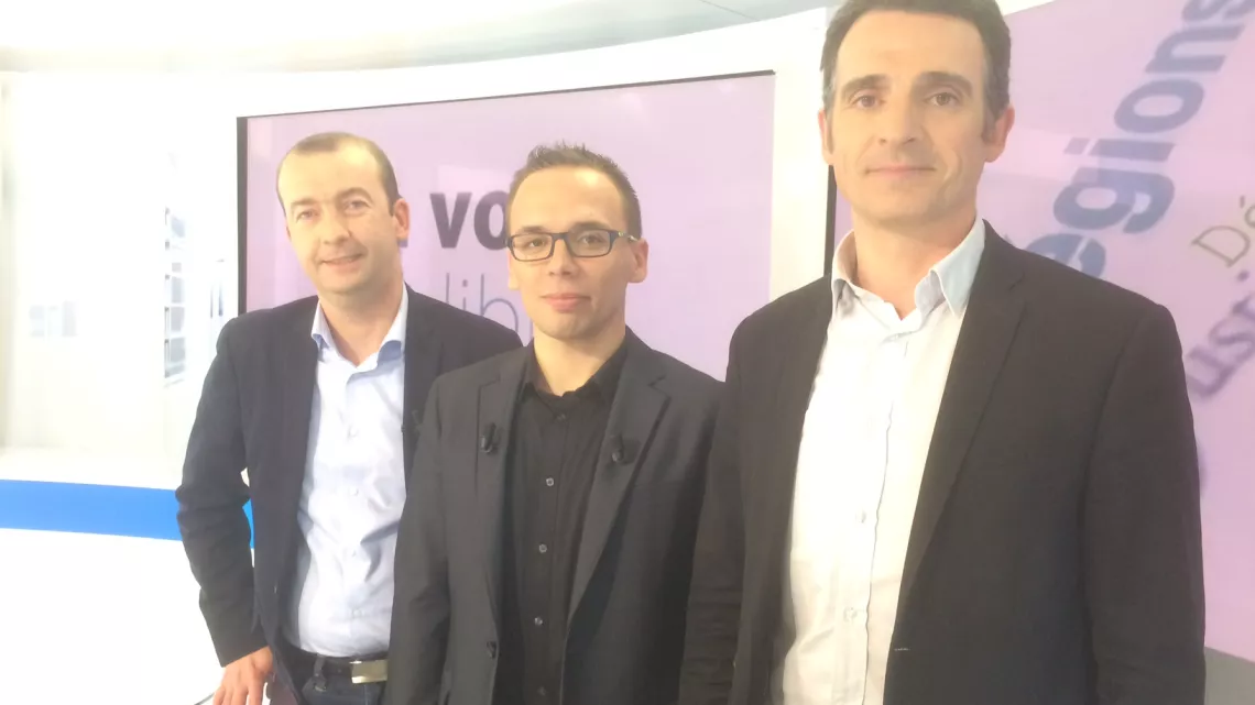 Eric Piolle, Jordan Guéant et Monsieur x