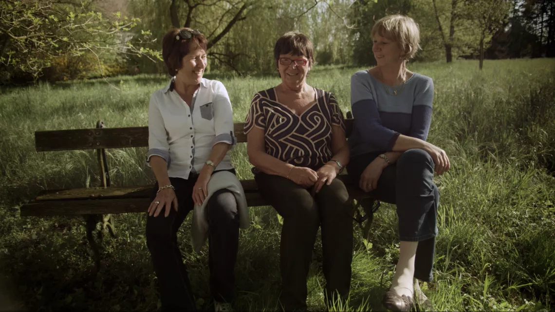 Marie-France, Anne-Marie et Bernadette 