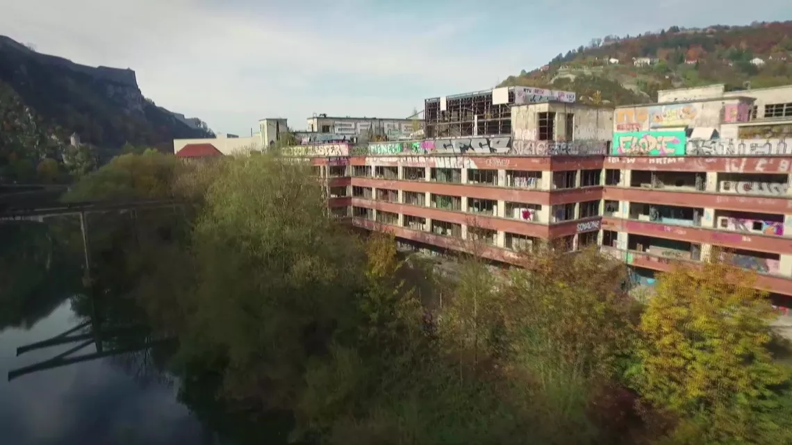 Vue de l'usine