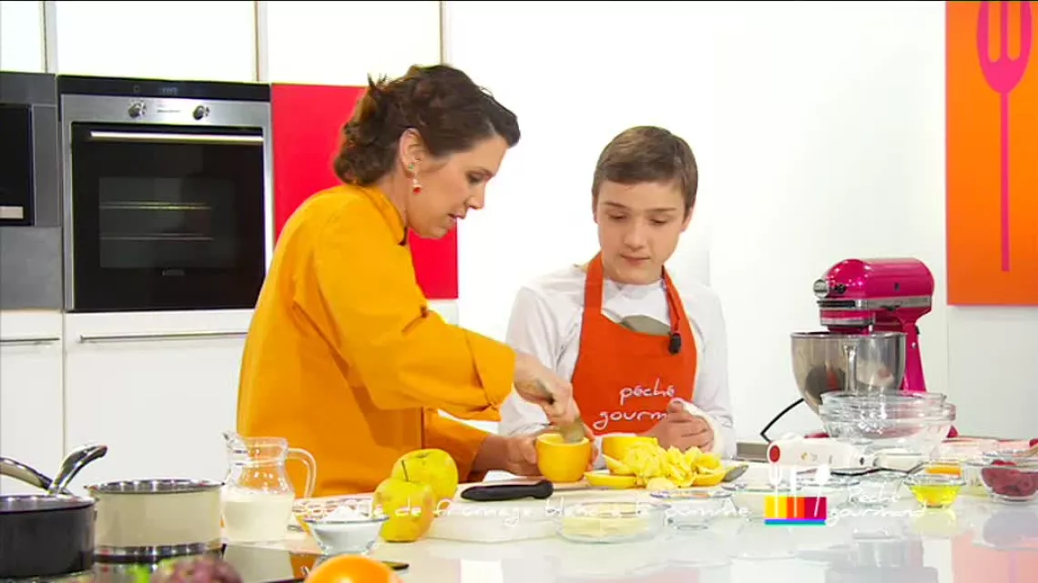 Anne et Simon sur le plateau