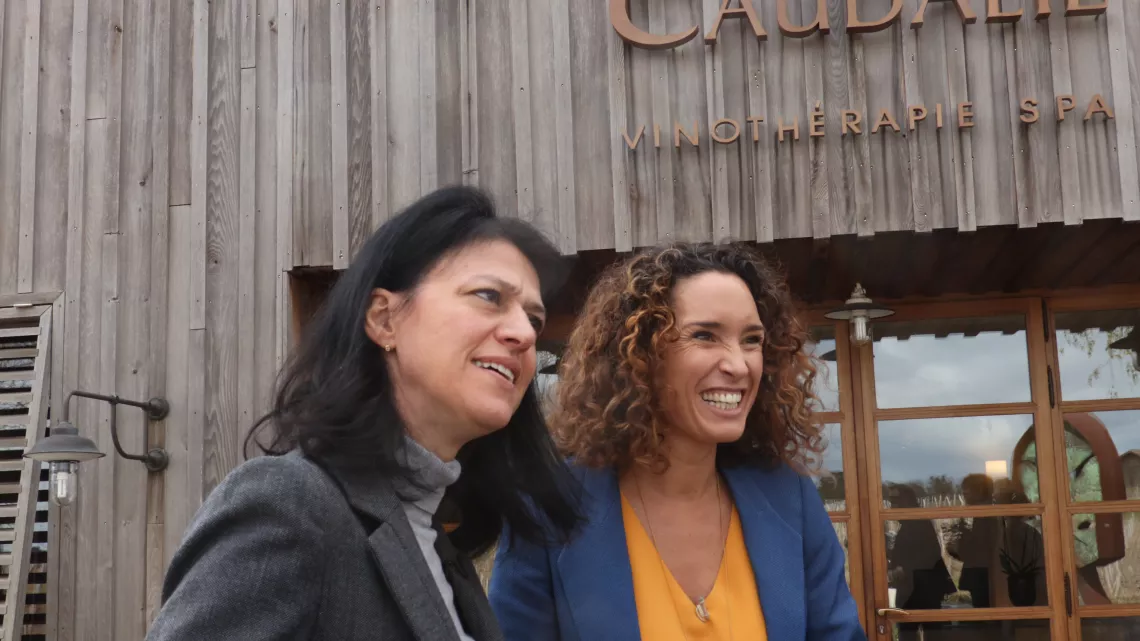 Caudalie Delphine Duffours et MS Lacarrau