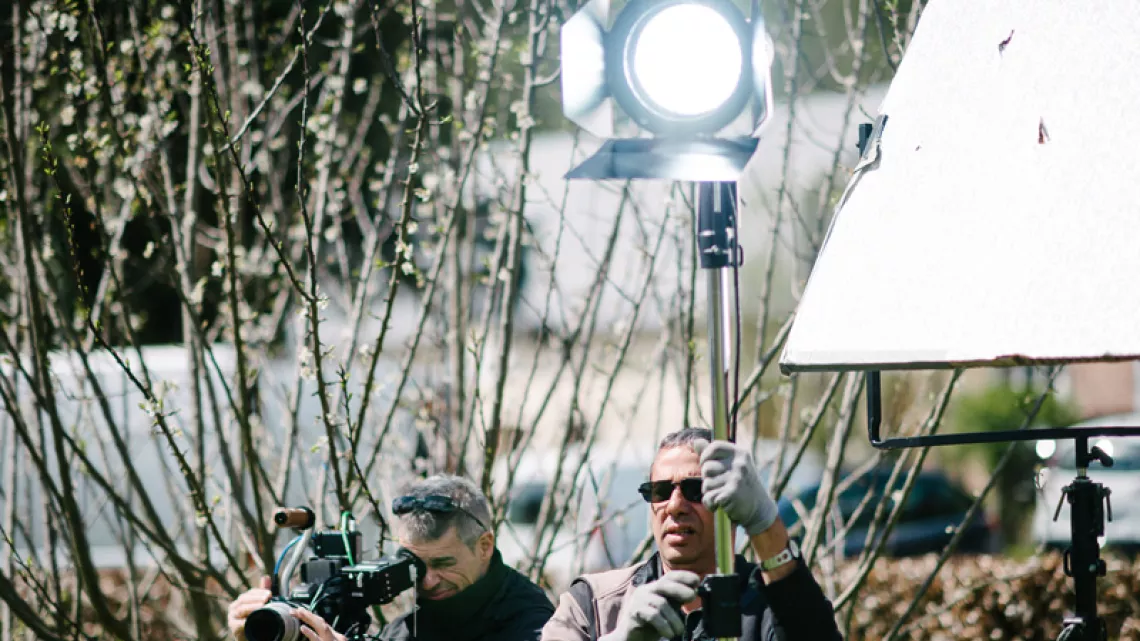 Les coulisses du tournage