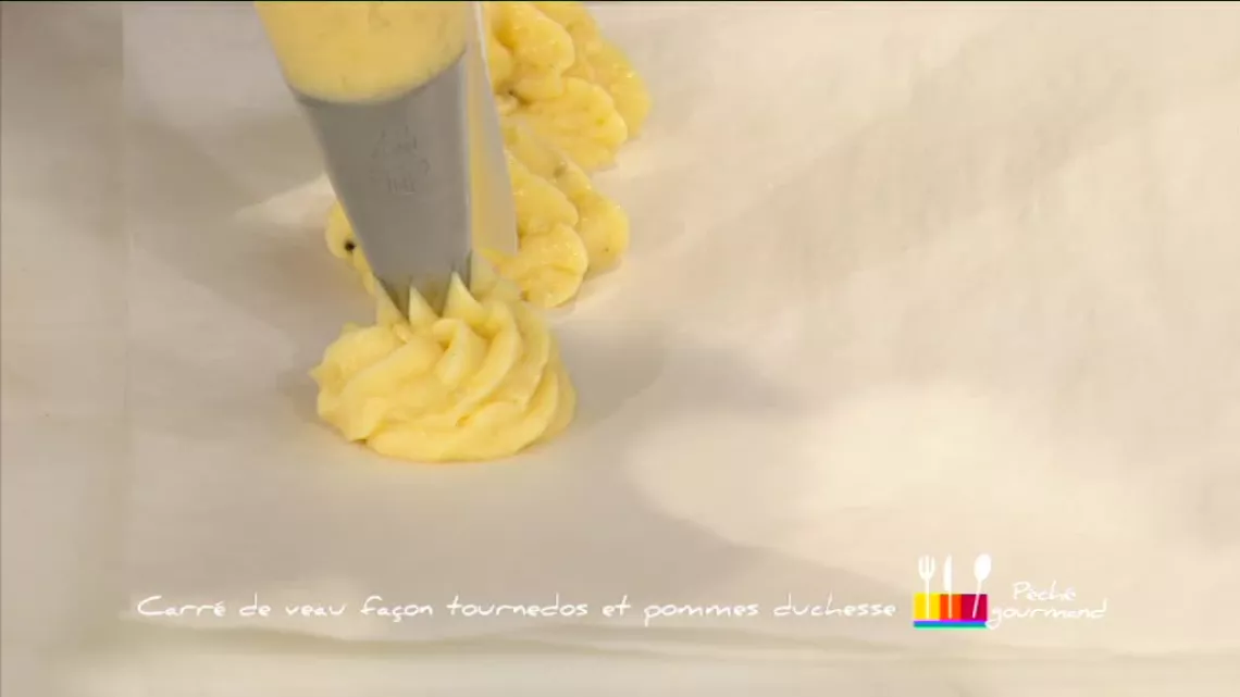 Réalisation des pommes duchess