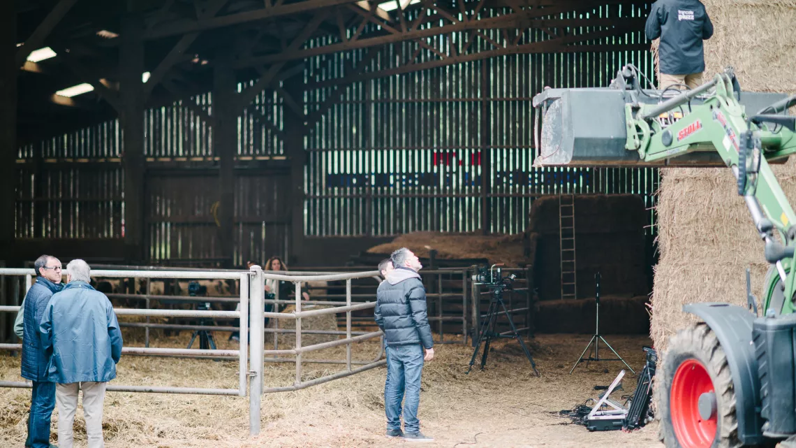 Les coulisses du tournage