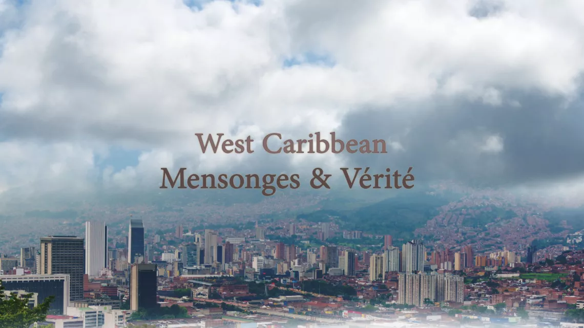 Affiche film West Caibbean : Mensonges et Vérité