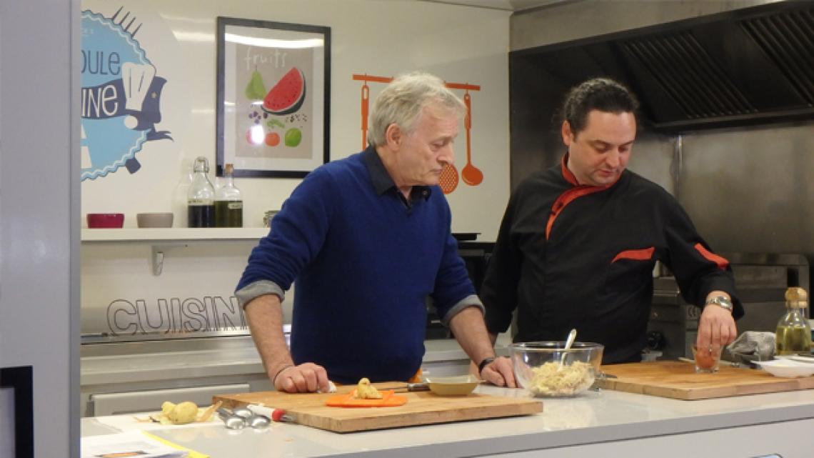 Denis Bastien et Romain Deplaine - Ça roule en cuisine à Vittel