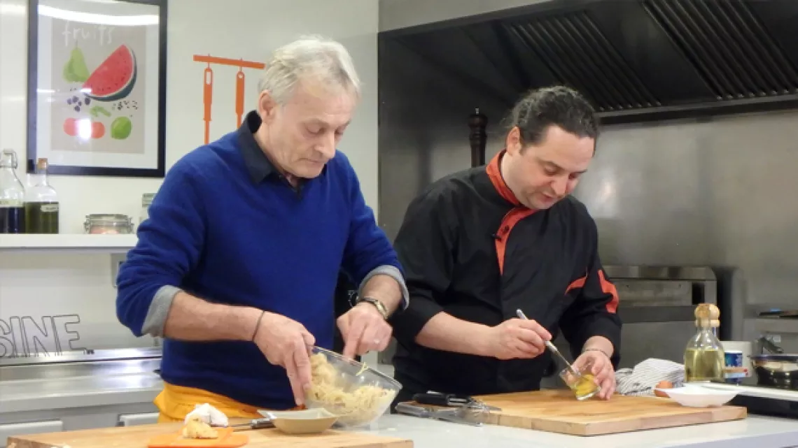 Denis Bastien et Romain Deplaine - Ça roule en cuisine à Vittel