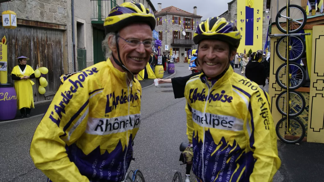 Gérard Mistler et Jean Paul Savart