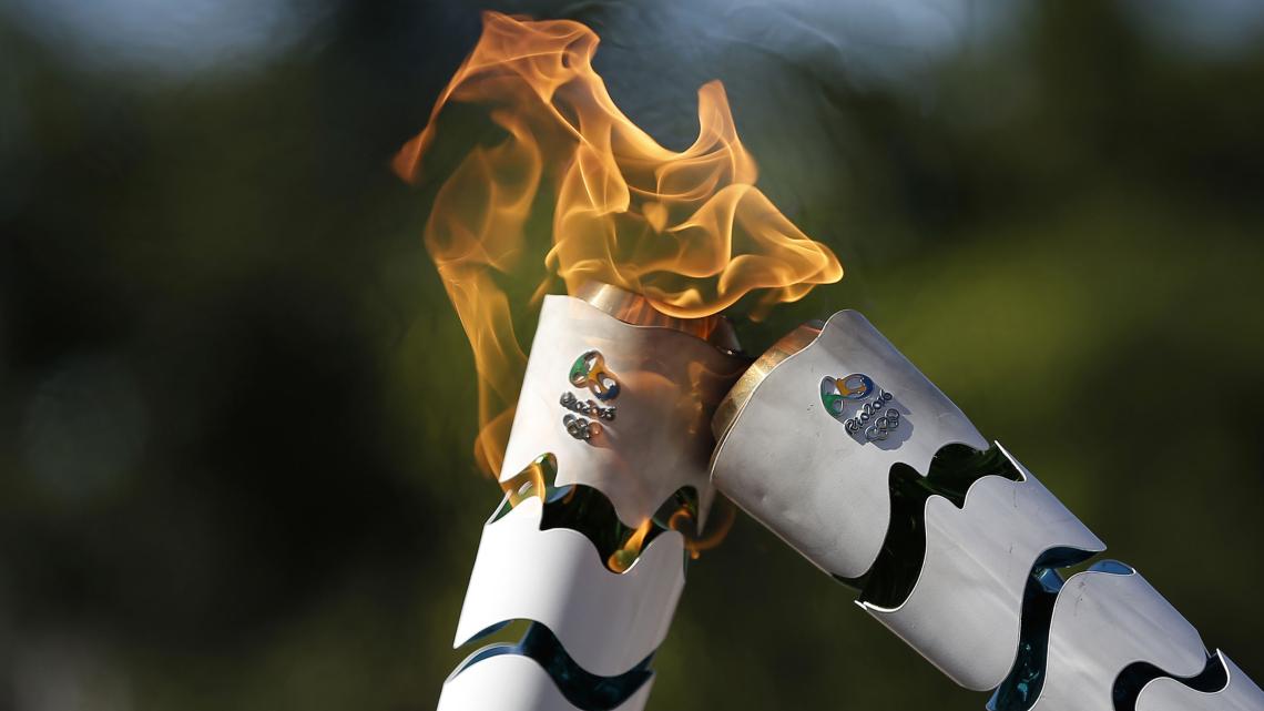 JO Rio 2016 : Relais de la flamme olympique