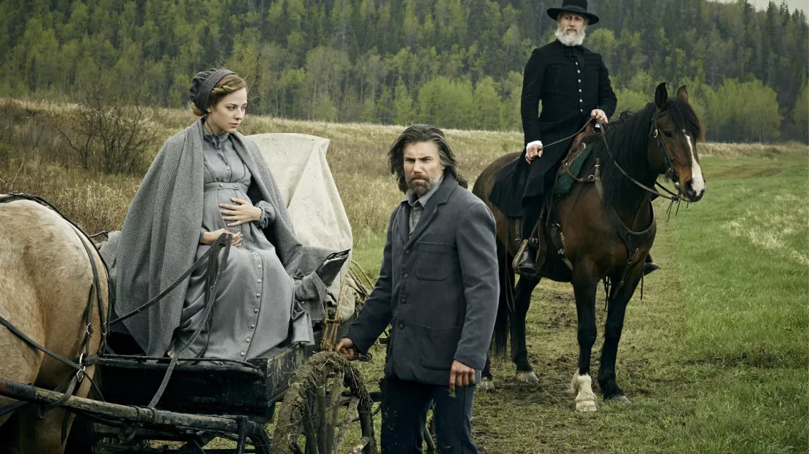 HELL ON WHEELS - SAISON 4 SERIE DRAMATIQUE AVEC ANSON MOUNT, COLM MEANEY… #REUNION 1ERE