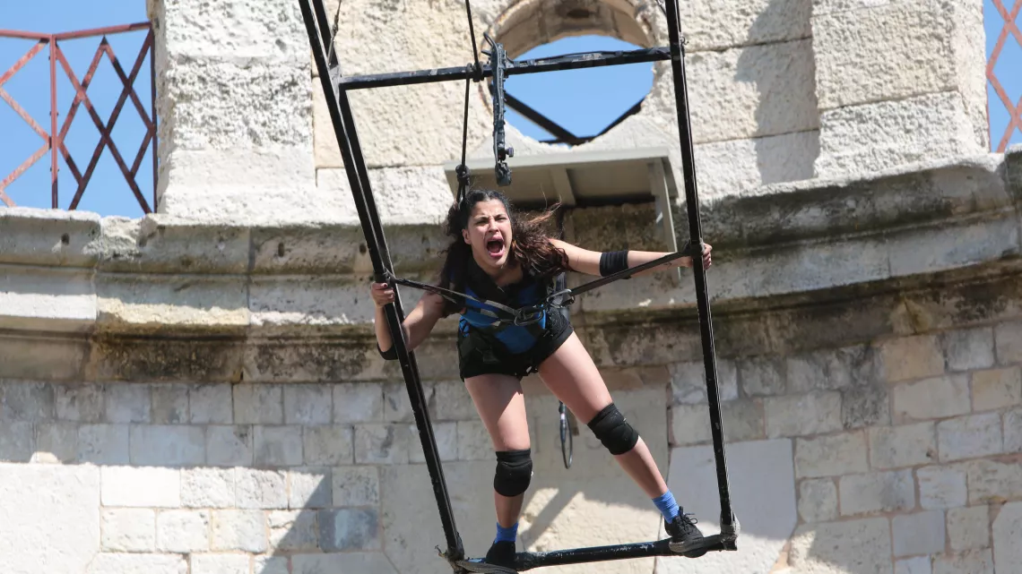 Diapo photo : Fort Boyard "Tout le monde contre le cancer"