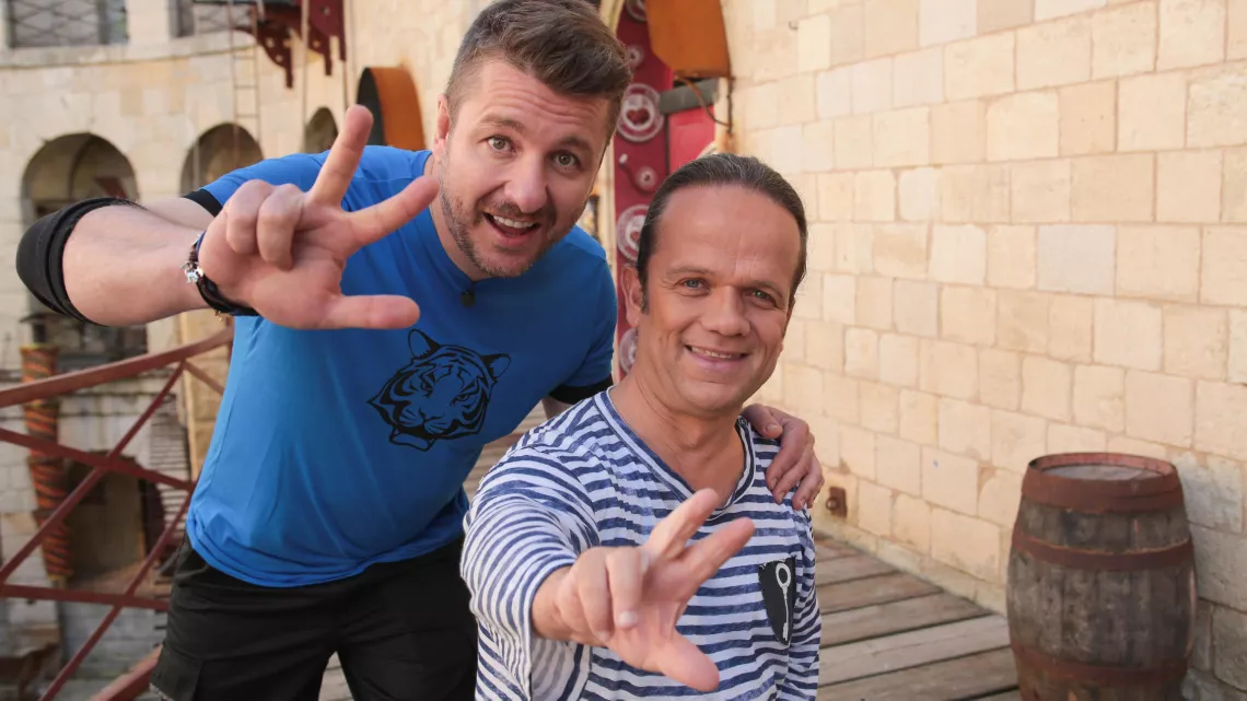 Diapo photo : Fort Boyard "Tout le monde contre le cancer"
