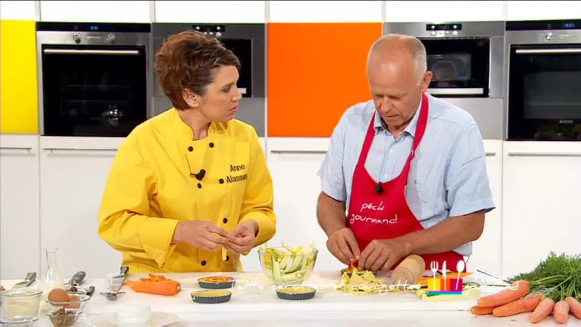 Anne et Jacques sur le plateau