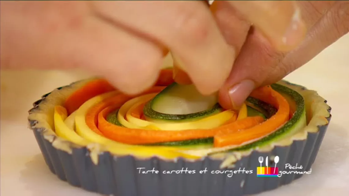 Confection de la tarte