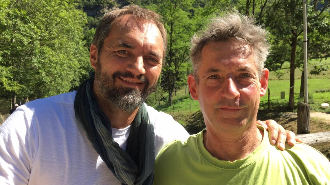 Christophe Albert et jean-François Murgat, les Truites de la Vernaison