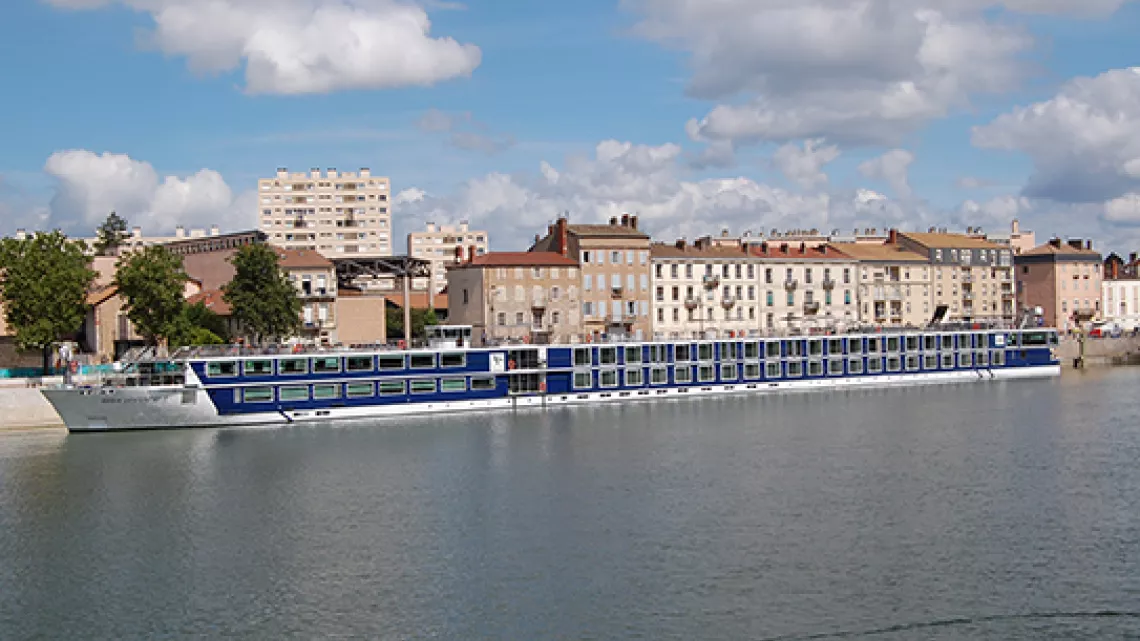 Port sur la Saône