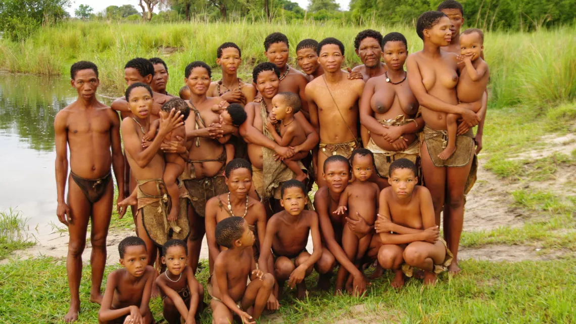 DES BUSHMEN EN EUROPE