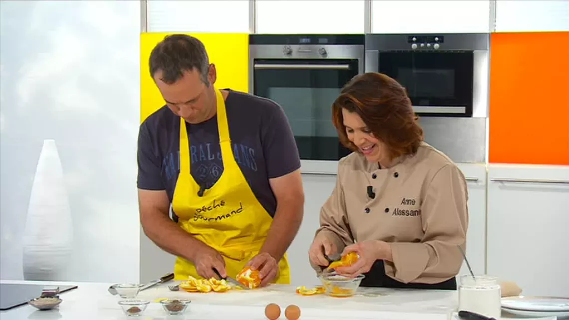 Anne et Sébastien en cuisine