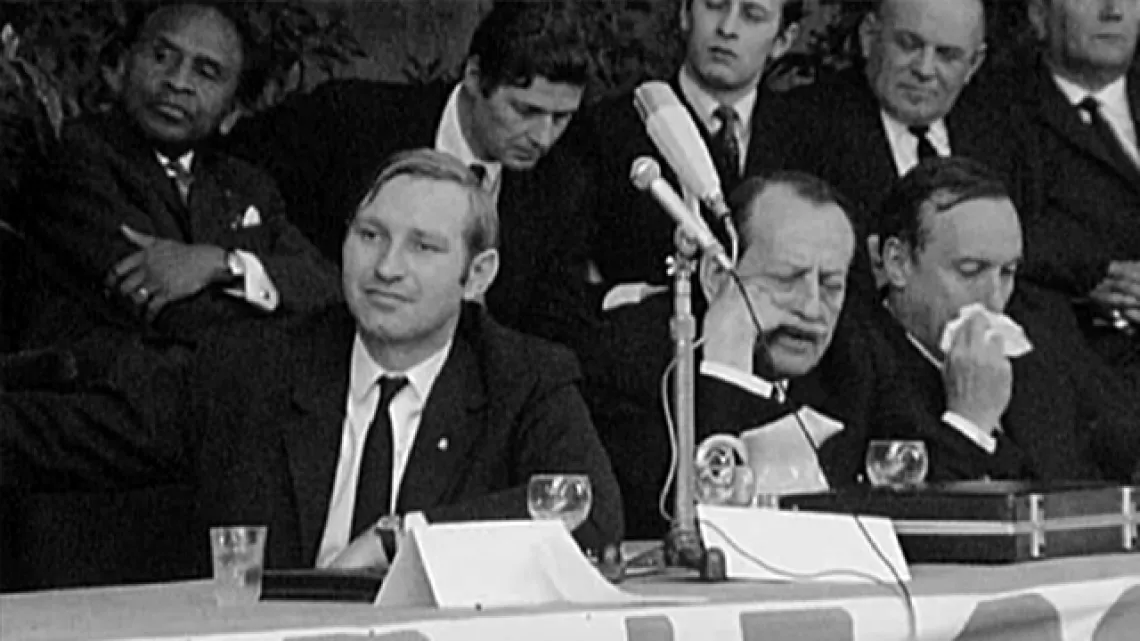 Robert Grossmann et André Malraux