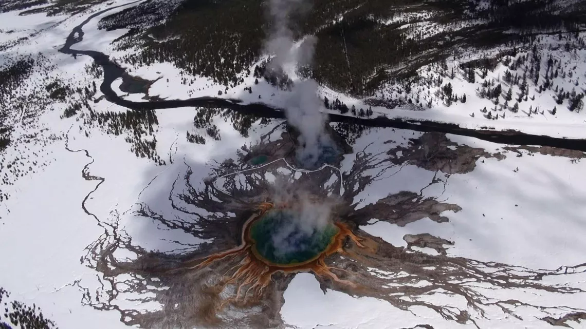 YELLOWSTONE LE FEU ET LA GLACE