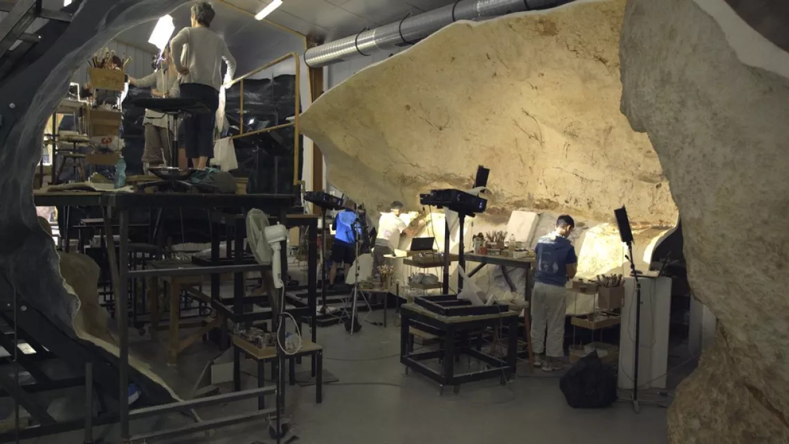 travaux grotte