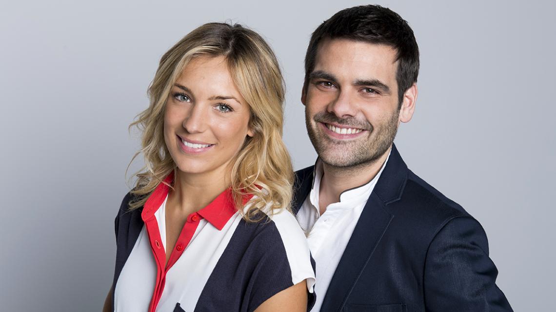 Matthieu Lartot et Clémentine Sarlat