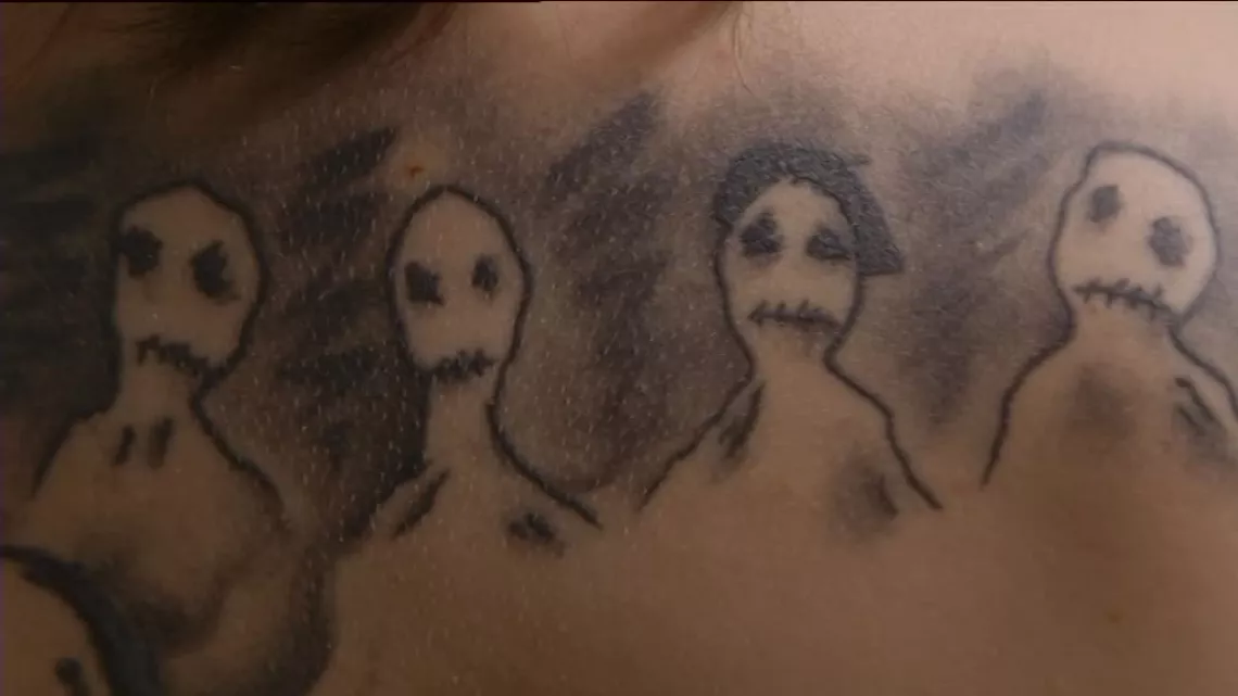 Tatouage Fresque de zombis