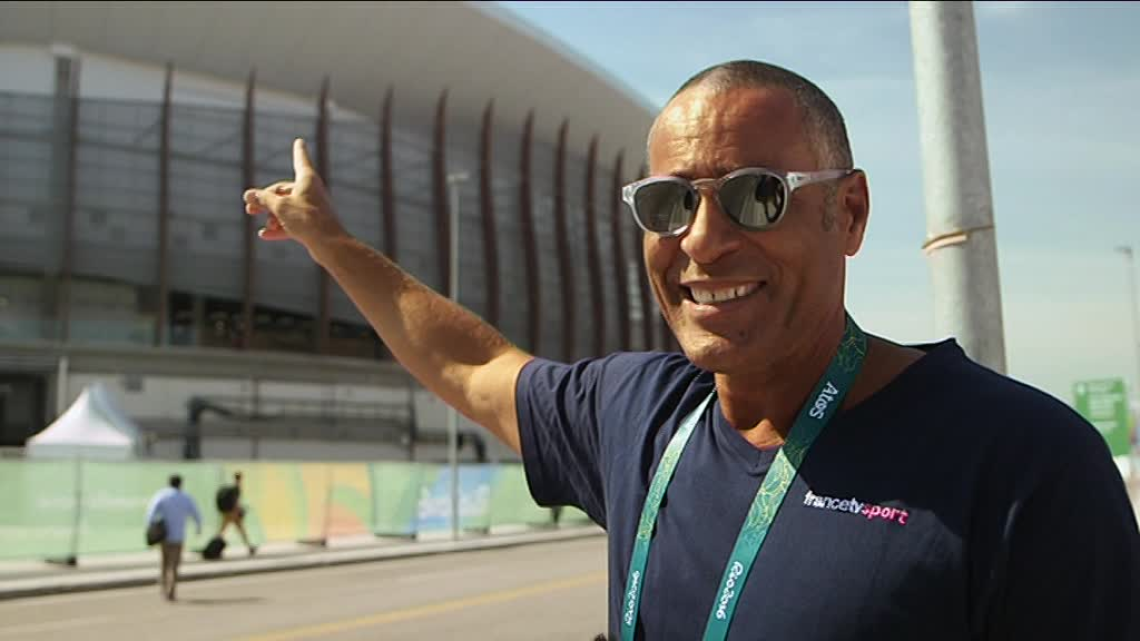 Richard Dacoury Consultant Francetvsport JO Rio