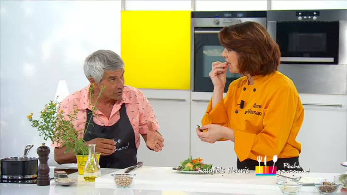Anne et Jean-Luc sur le plateau