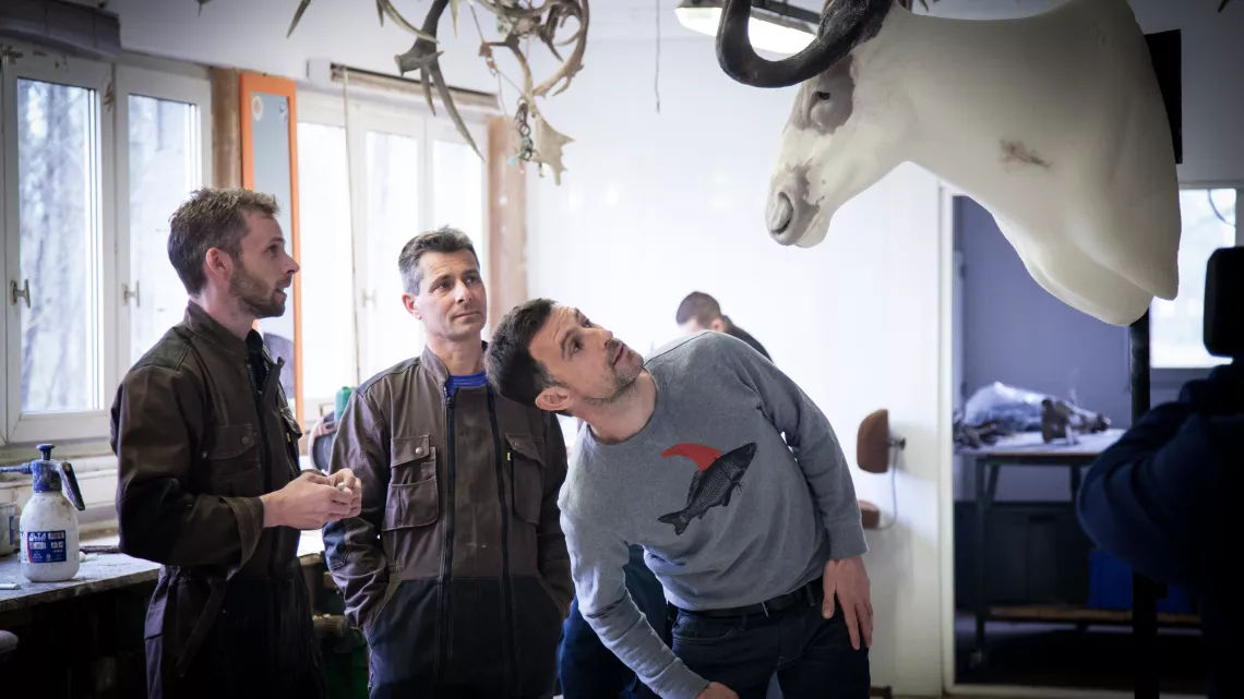 les coulisses du tournage
