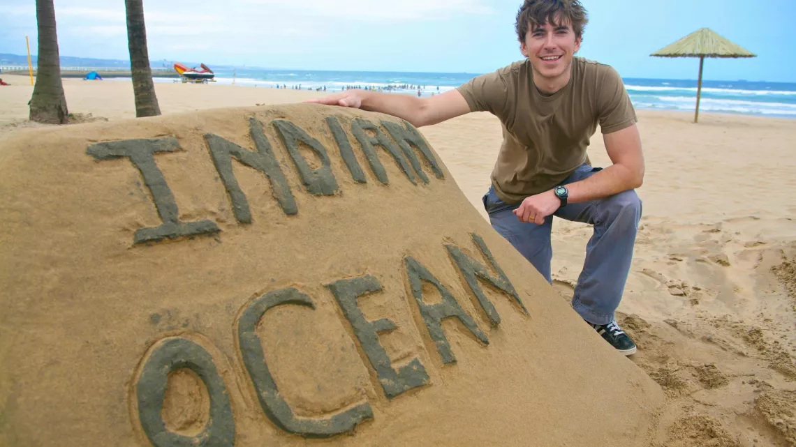 SIMON REEVE EXPEDITION OCEAN INDIEN