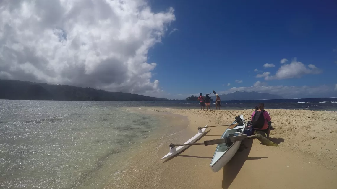 Plage de Mataiea Tahiti