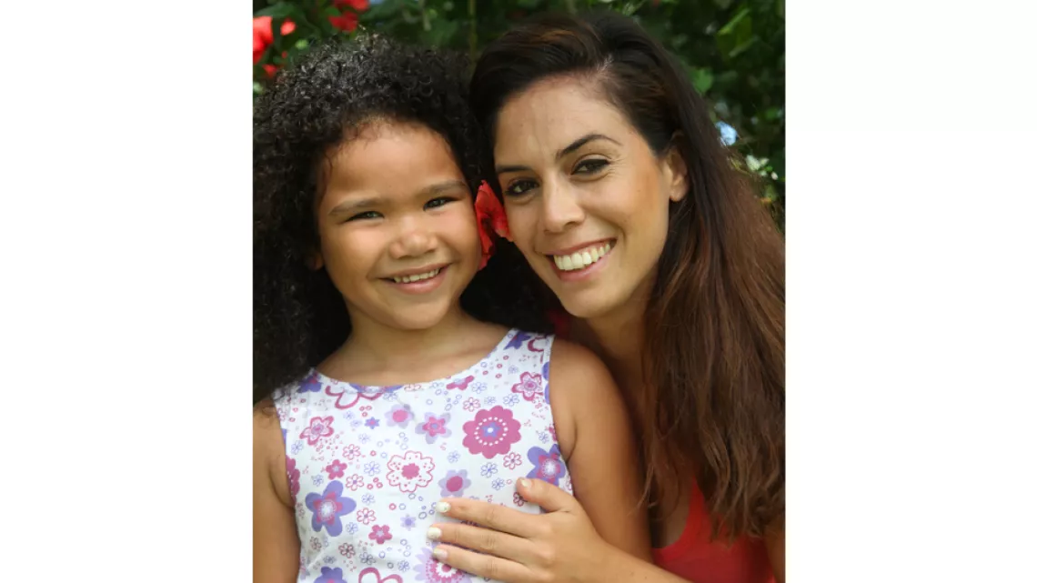 Tuiana Brodian et Mohea Lucas Tefaatau