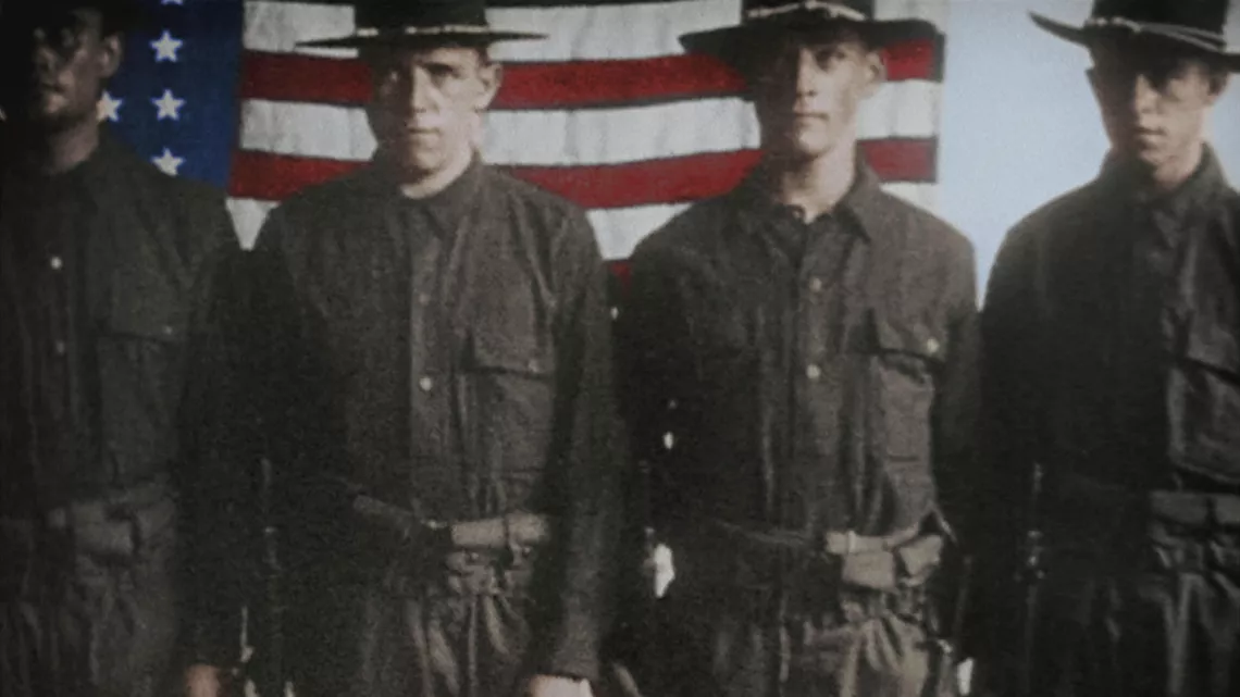LES AMERICAINS DANS LA GRANDE GUERRE