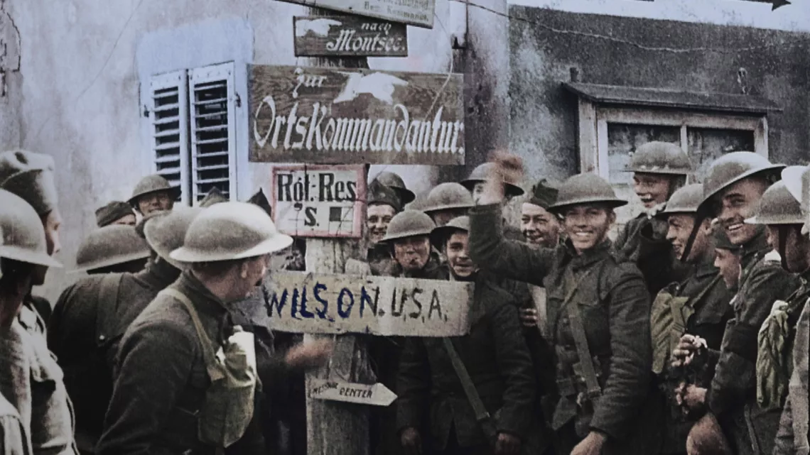 LES AMERICAINS DANS LA GRANDE GUERRE