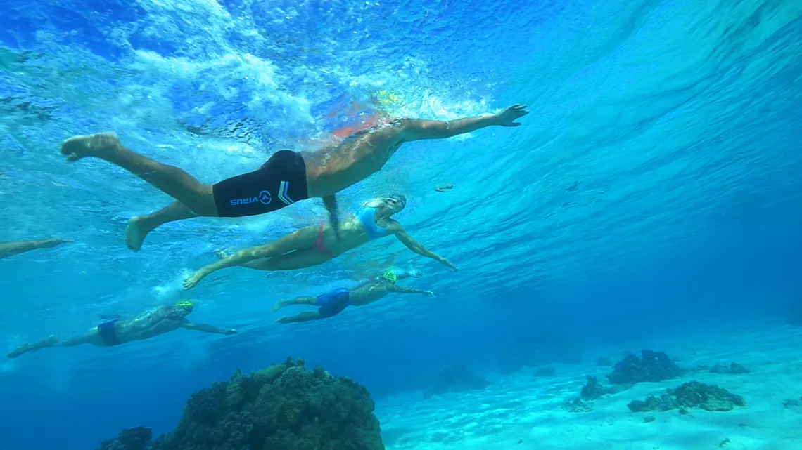 underwater