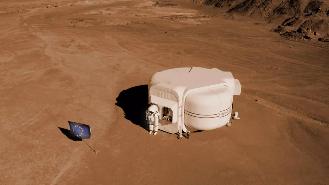L'HOMME QUI VOULAIT PLONGER SUR MARS