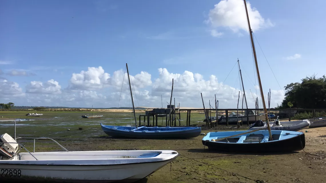 Bateaux à marée basse 
