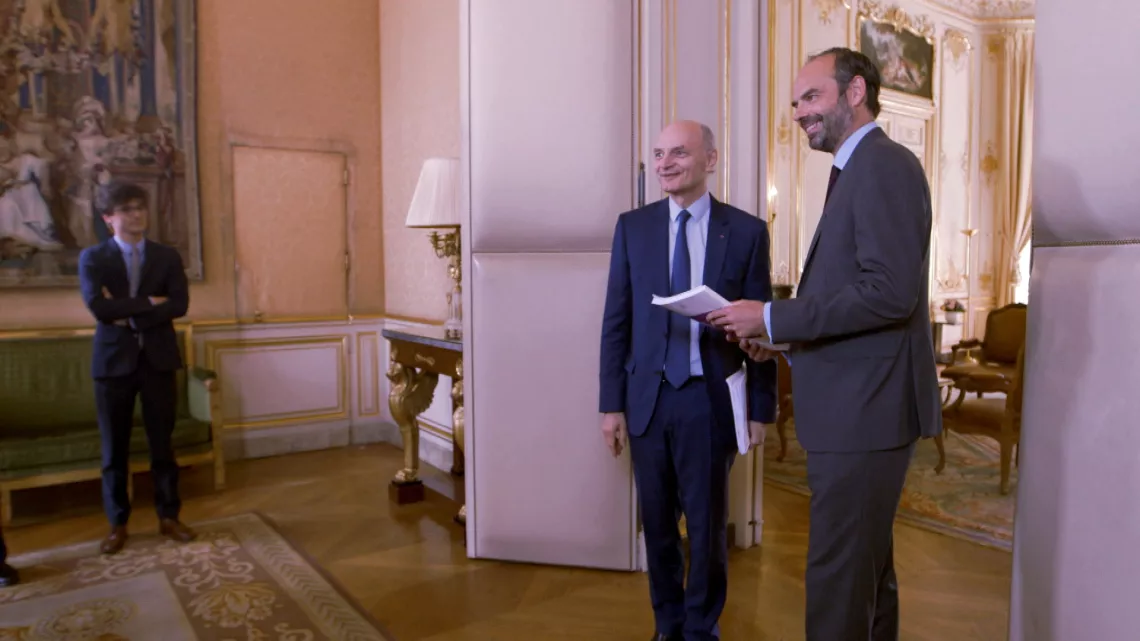 Didier Migaud et Edouard Philippe