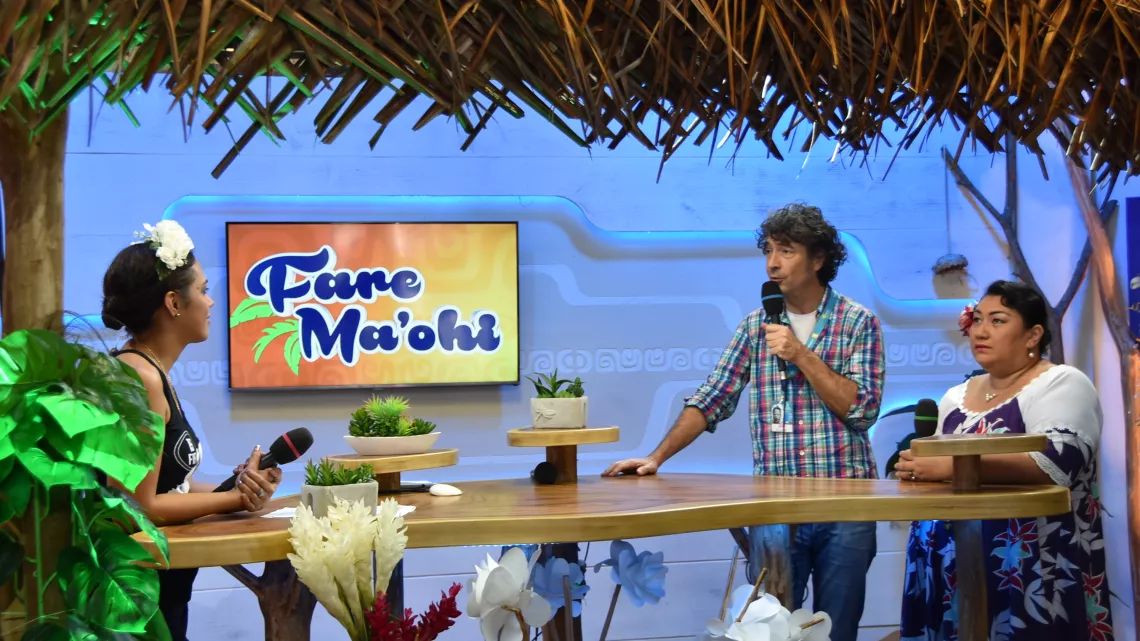 Eric LAVAINE & Noella TAU invités de Fare Ma'ohi